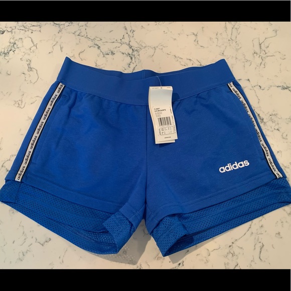 Blue Adidas Shorts - Picture 1 of 4